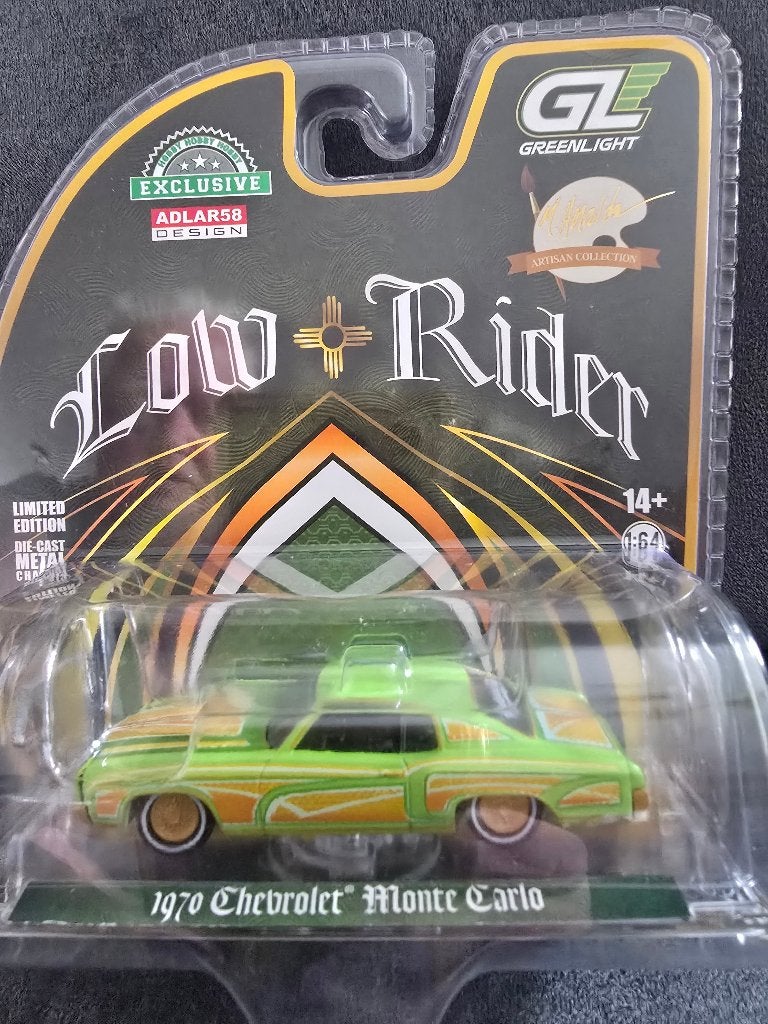 Chevrolet Monte Carlo "Lowrider" Greenlight 1:64, Christian@diecastcompany.nl, Auto, Diecast Company, Nieuw