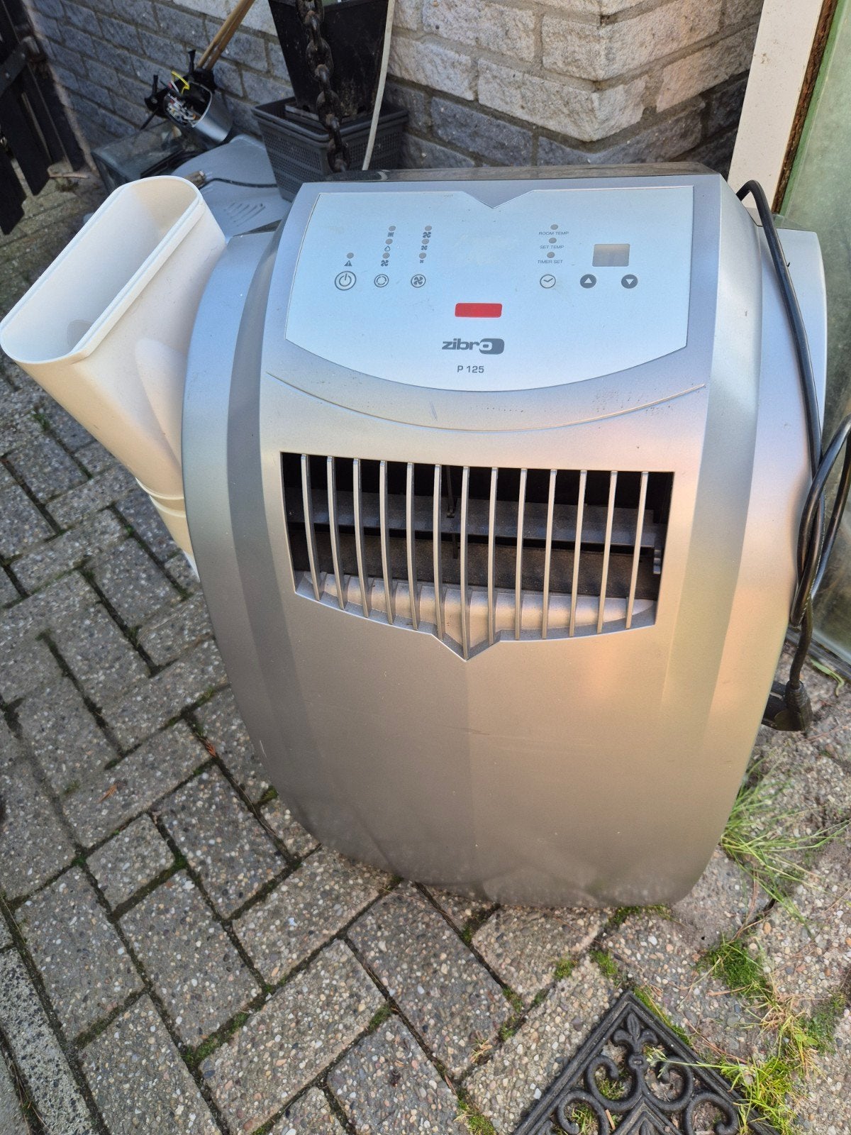 Zibro P 125 Mobiele Airco - Koelen en Ontvochtigen, Witgoed en Apparatuur, Airco's, Gebruikt, Mobiele airco, Minder dan 60 m³