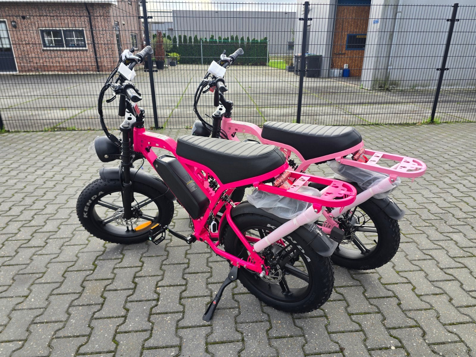 Fatbike V20 Pro - Roze & Groen +GPs + Rijklaar+ Slot Gratis