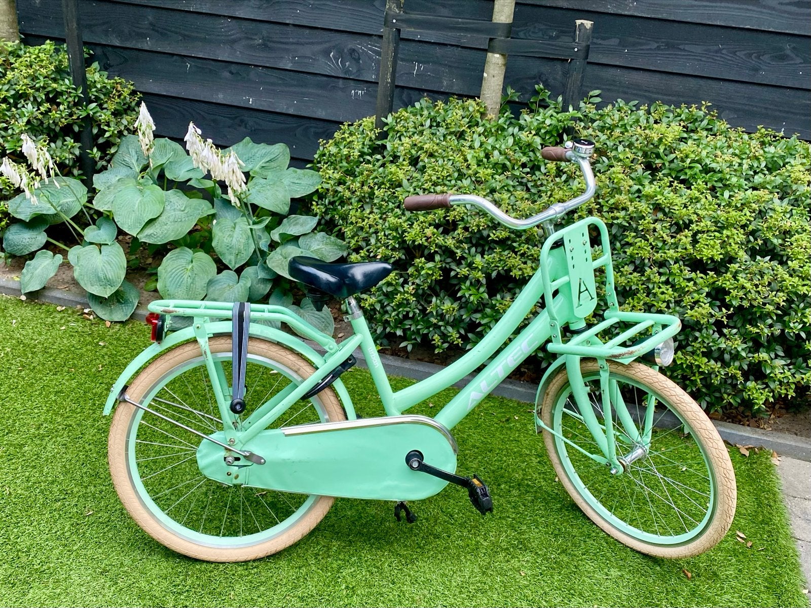 Altec Urban 22 inch kinderfiets - groen, Ophalen, Terugtraprem, 22 inch, Gebruikt