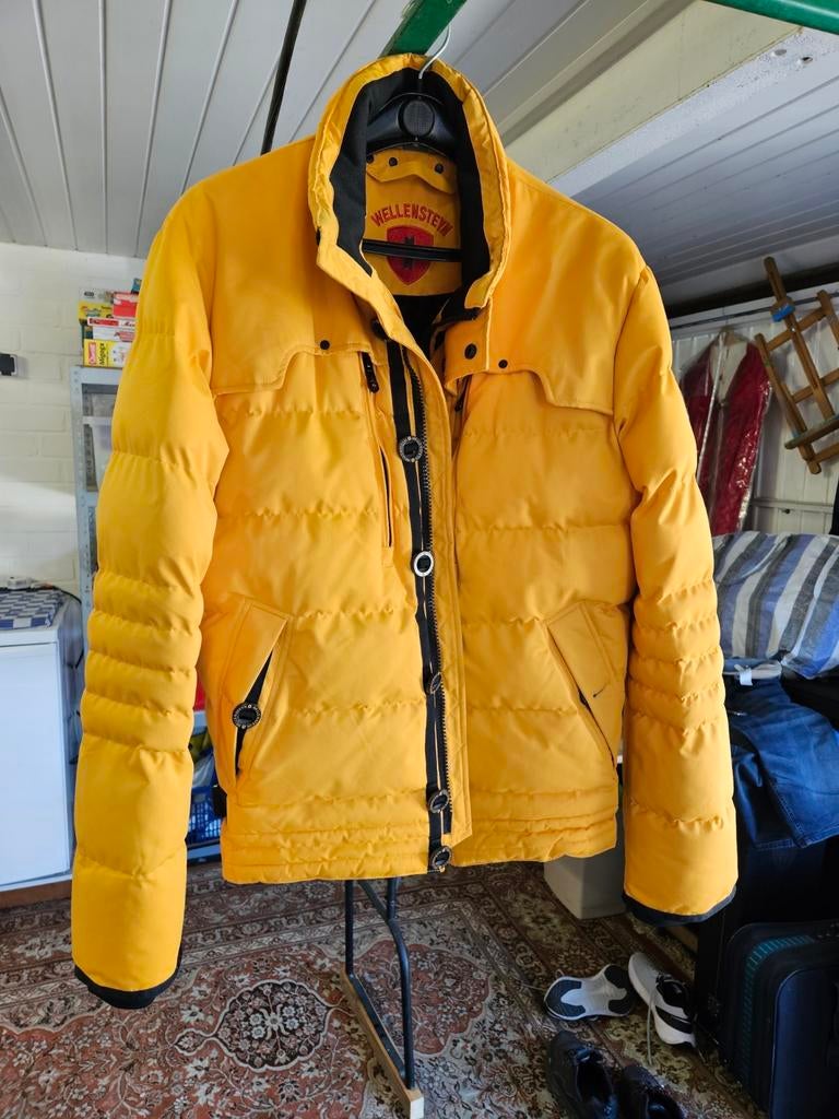 Wellensteyn Skijack/Winterjas - Geel, Kleding | Heren, Jassen | Winter, Maat 52/54 (L), Wellensteyn, Geel, Ophalen of Verzenden
