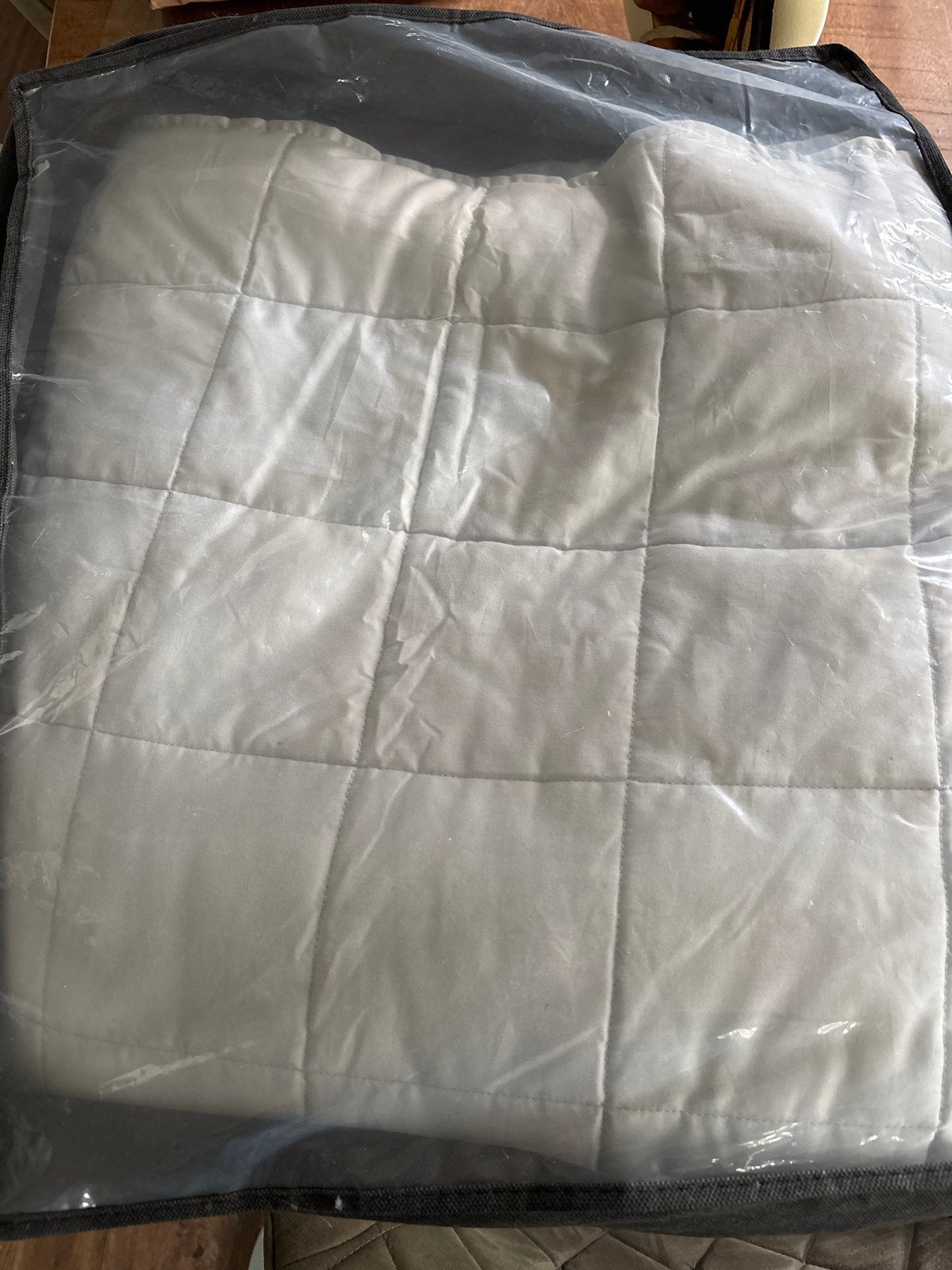 Emma verzwaarde deken 9 kg, tweepersoonsbed 240x220, Ophalen, Tweepersoons, Overige merken, Grijs