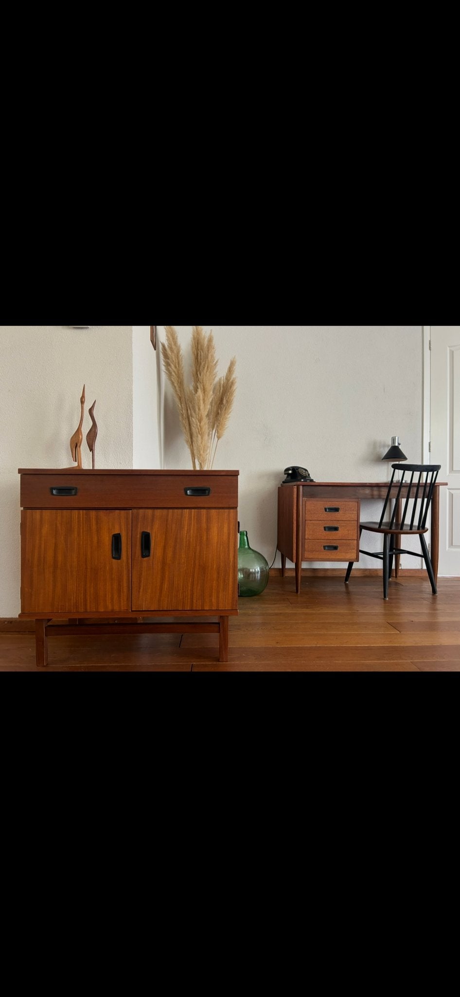 Vintage Dressoir / Wasmeubel / Audiomeubel Jaren '60, Huis en Inrichting, Ophalen, 25 tot 50 cm