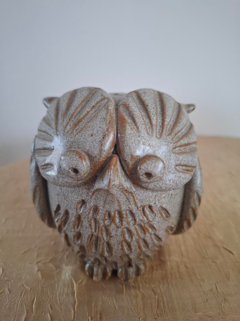Keramieken Uil Decoratiebeeldje, Verzamelen, Beelden en Beeldjes, Ophalen of Verzenden