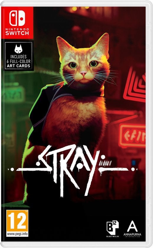 Stray nintendo Switch game, Avontuur en Actie, 1 speler, Ophalen of Verzenden, Zo goed als nieuw