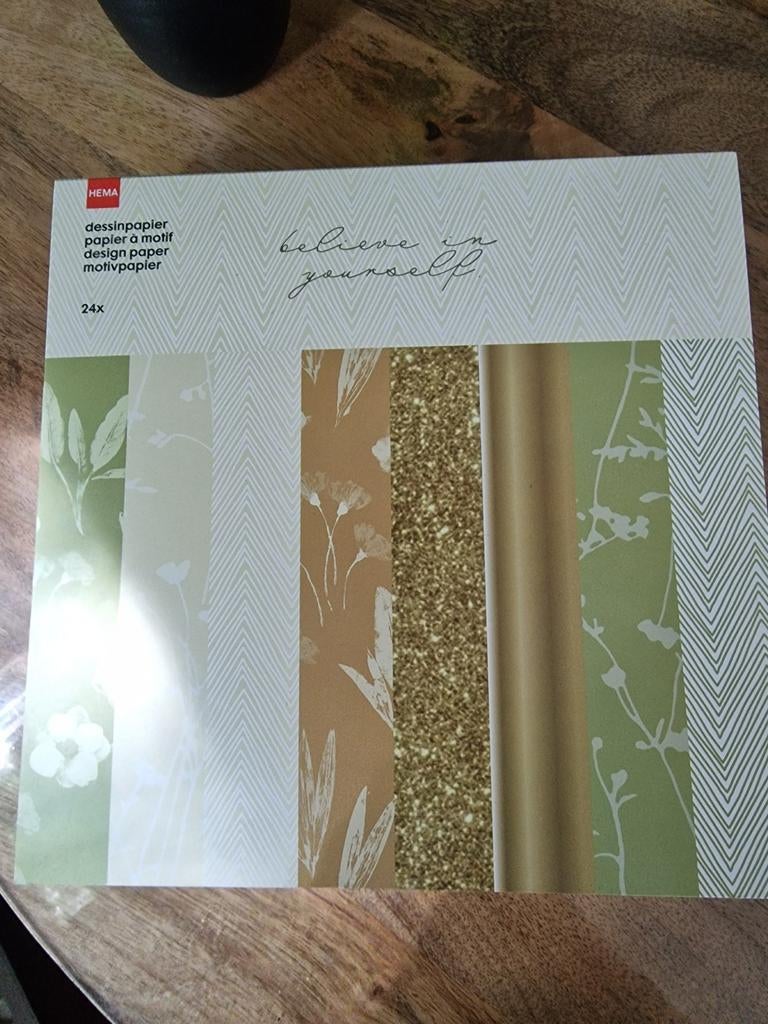 10x HEMA Dessinpapier Motivpapier Design Paper Knutselpapier, Nieuw, Meerkleurig, Papier of Karton, Overige merken