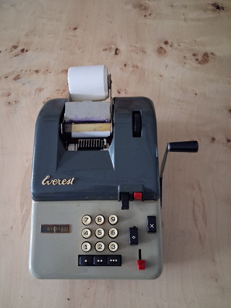 rekenmachine Everest, Ophalen, Gebruikt