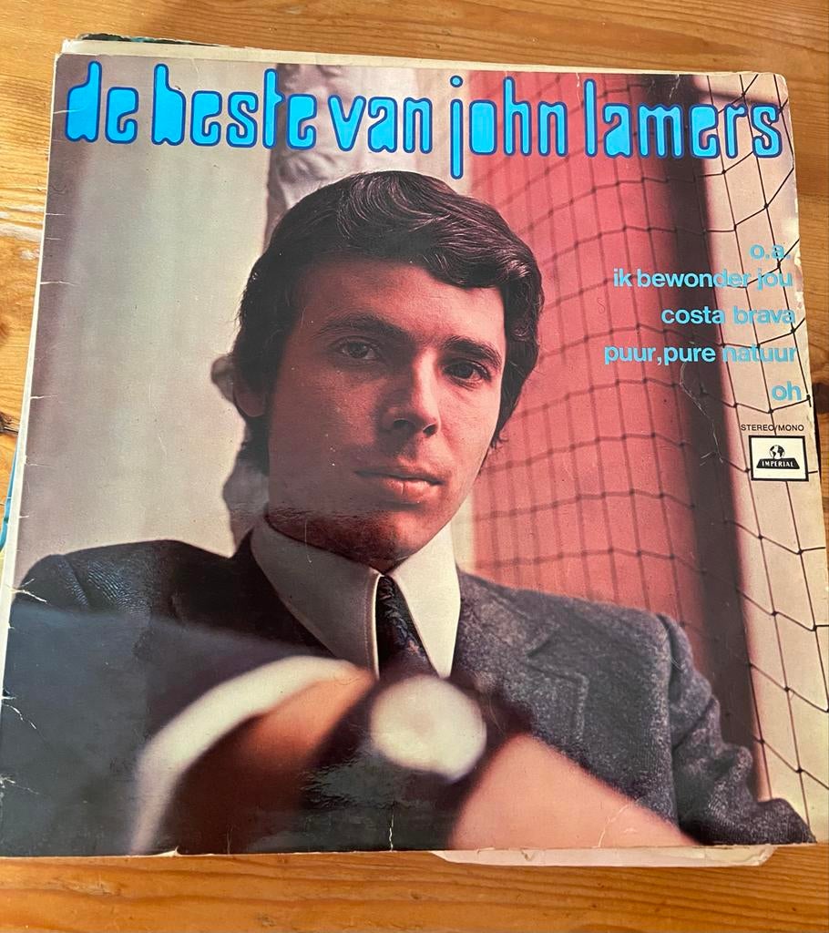 John Lamers - De Beste Van John Lamers LP (1970-1979), Ophalen of Verzenden, Gebruikt, 12 inch, Levenslied of Smartlap