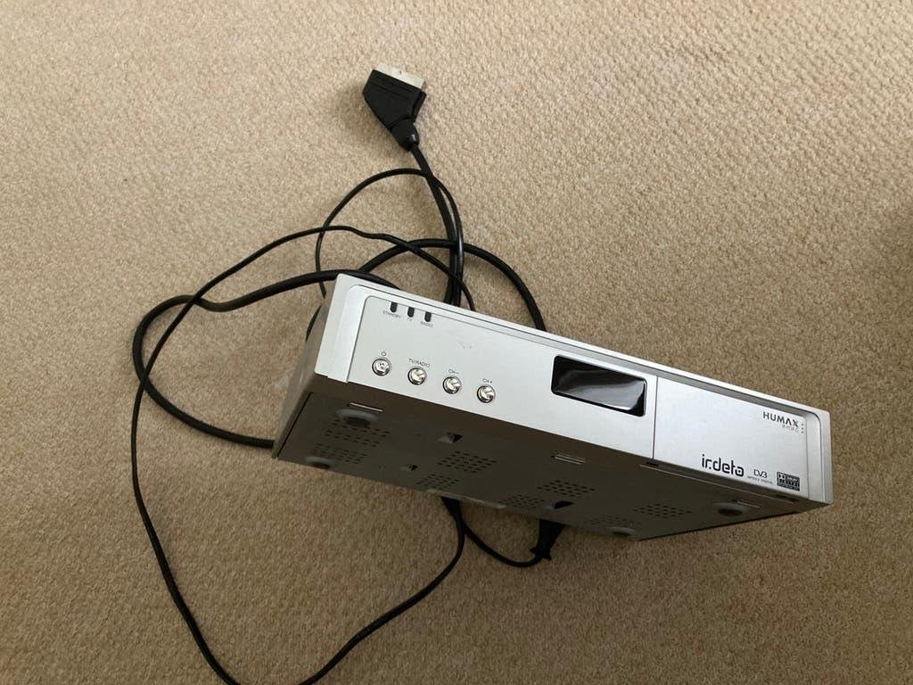 Humax ir-fox-c decoder. Decoder-digitale ontvanger., Ophalen of Verzenden, Gebruikt, Decoder