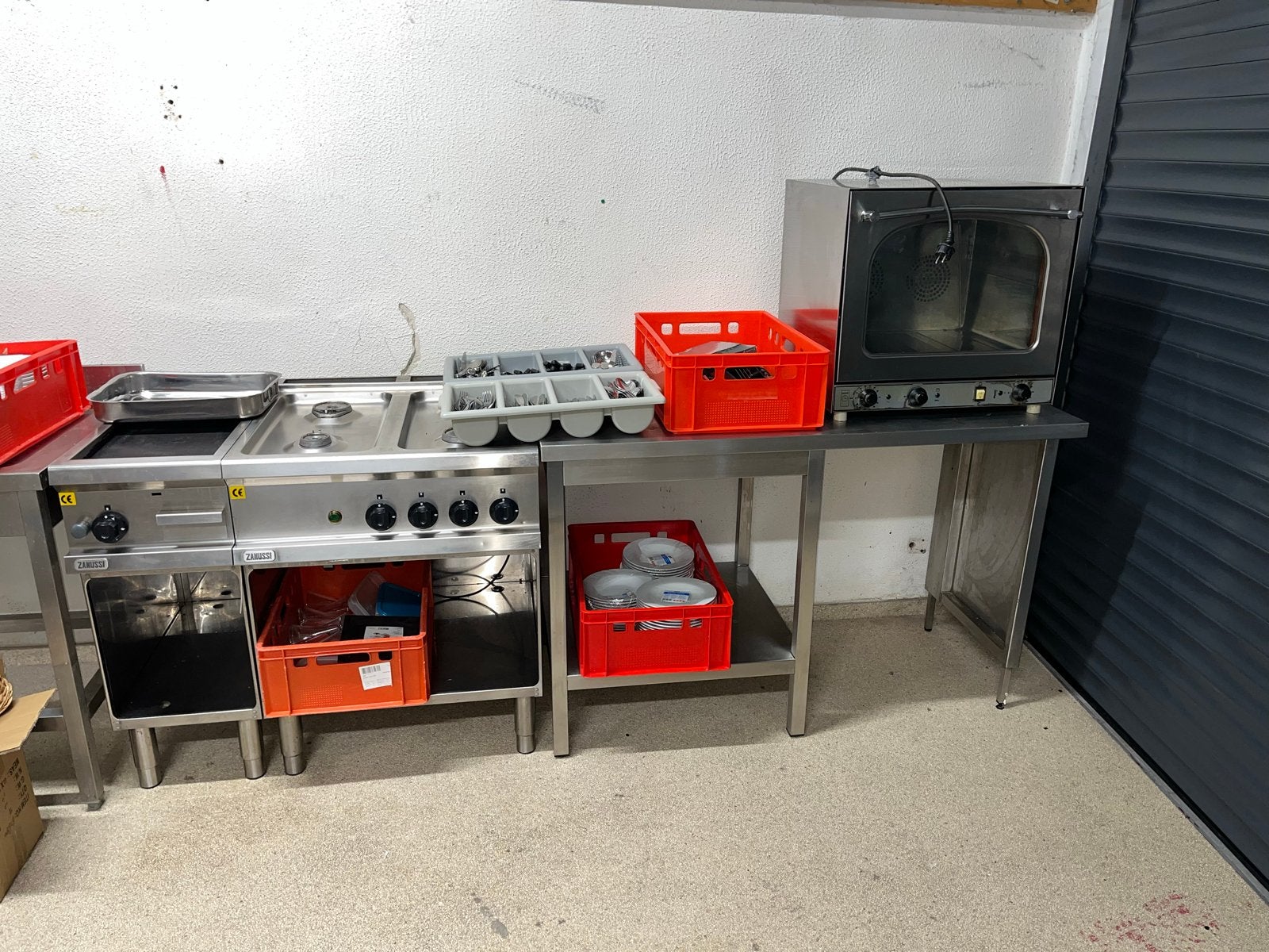 Complete Horeca Keukenapparatuur en Benodigdheden, Ophalen, Gebruikt, Fornuis, Frituur en Grillen