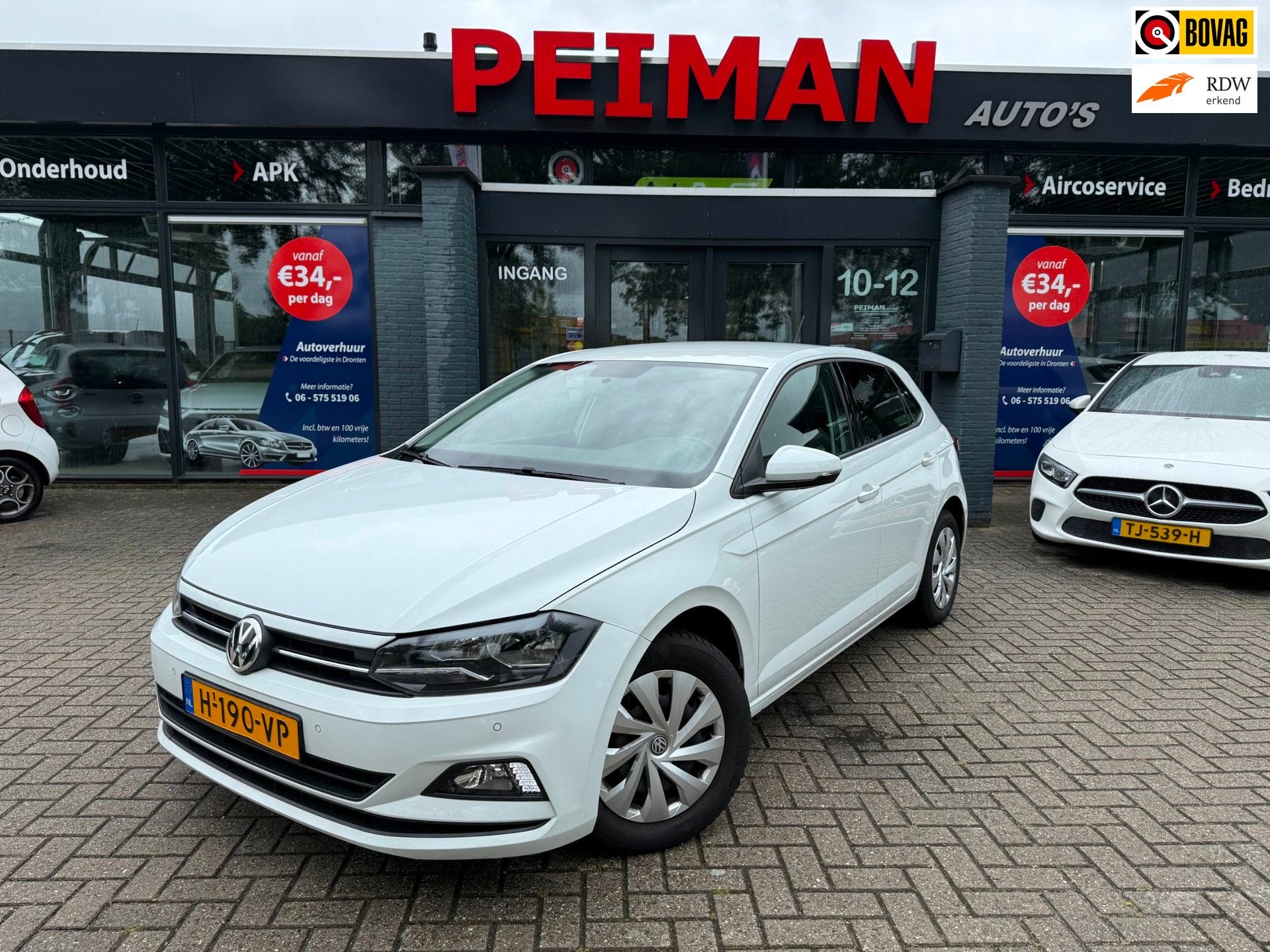Volkswagen Polo 1.0 TSI Comfortline | Apple Carplay | Adapti, Auto's, Voorwielaandrijving, Stof, Gebruikt, Euro 6