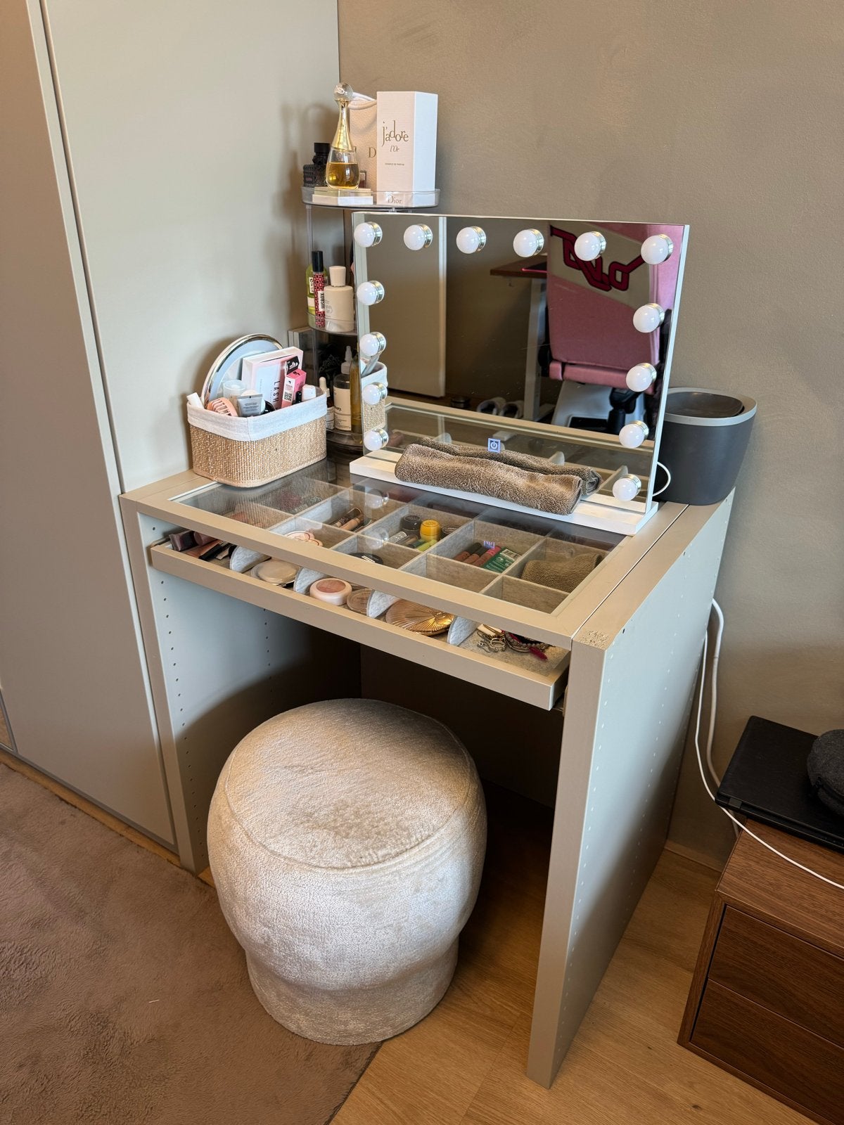 DIY IKEA Pax Make-Up Tafel - Zo goed als nieuw, Ophalen, 50 tot 100 cm, Zo goed als nieuw, Minder dan 100 cm