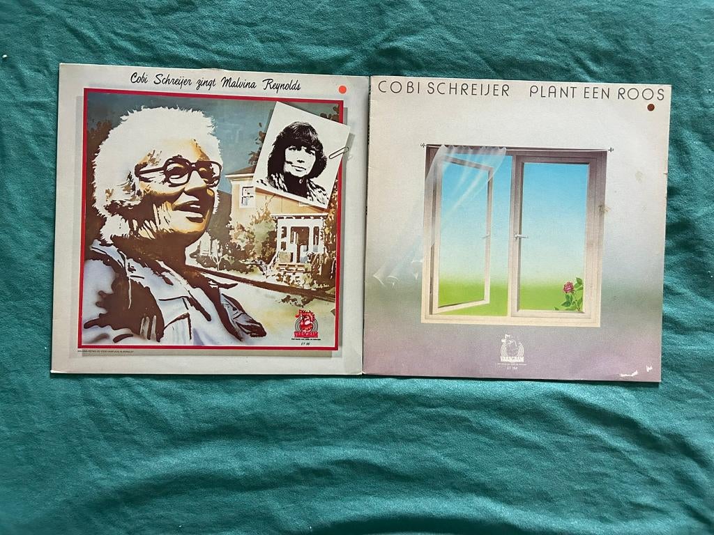 2 LP's Cobi Schreijer (ook per stuk te koop), Ophalen of Verzenden, Gebruikt, 12 inch, Levenslied of Smartlap