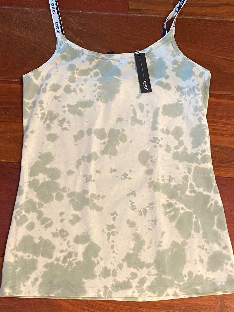 10days top maat 38 pistacchio / off white, Maat 38/40 (M), Verzenden, Wit, 10days