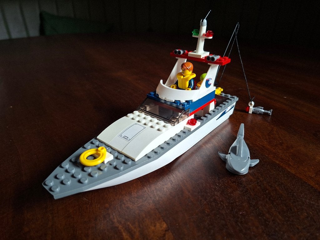 Lego Vissersboot 4642 (2011), Lego, Ophalen of Verzenden, Complete set, Inclusief instructies