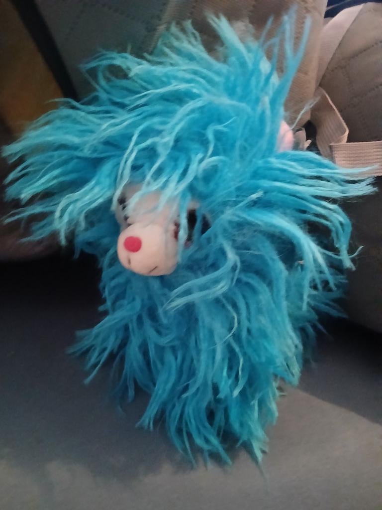 Knuffel Olly Special Edition - Blauw pluizig dier, Ophalen, Nieuw, Overige typen