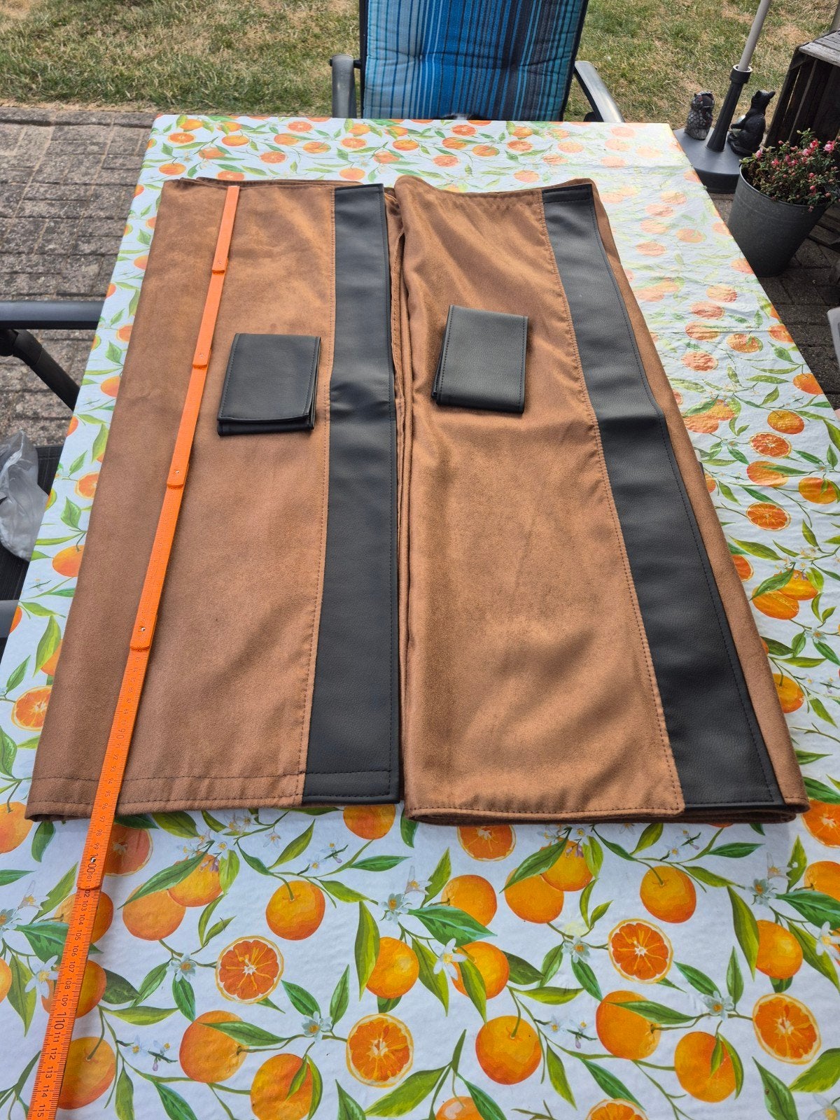 set zijgordijnen alcantara nieuw, Auto-onderdelen, Ophalen of Verzenden, Nieuw, DAF, Interieur en Bekleding