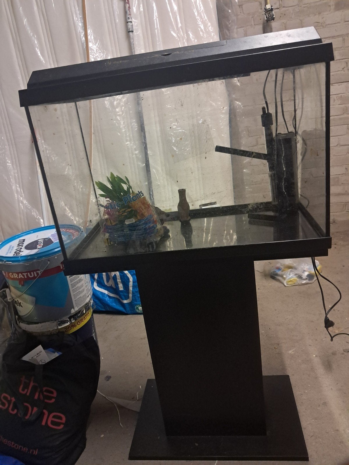 Complete aquarium, Ophalen, Zo goed als nieuw, Leeg aquarium