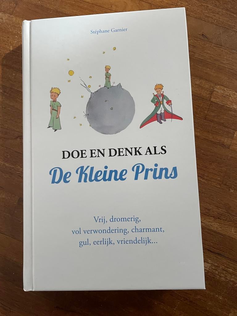 Te koop Doe en Denk als De kleine Prins -Stephane Garnier, Boeken, Ophalen of Verzenden, Nieuw, Overige typen