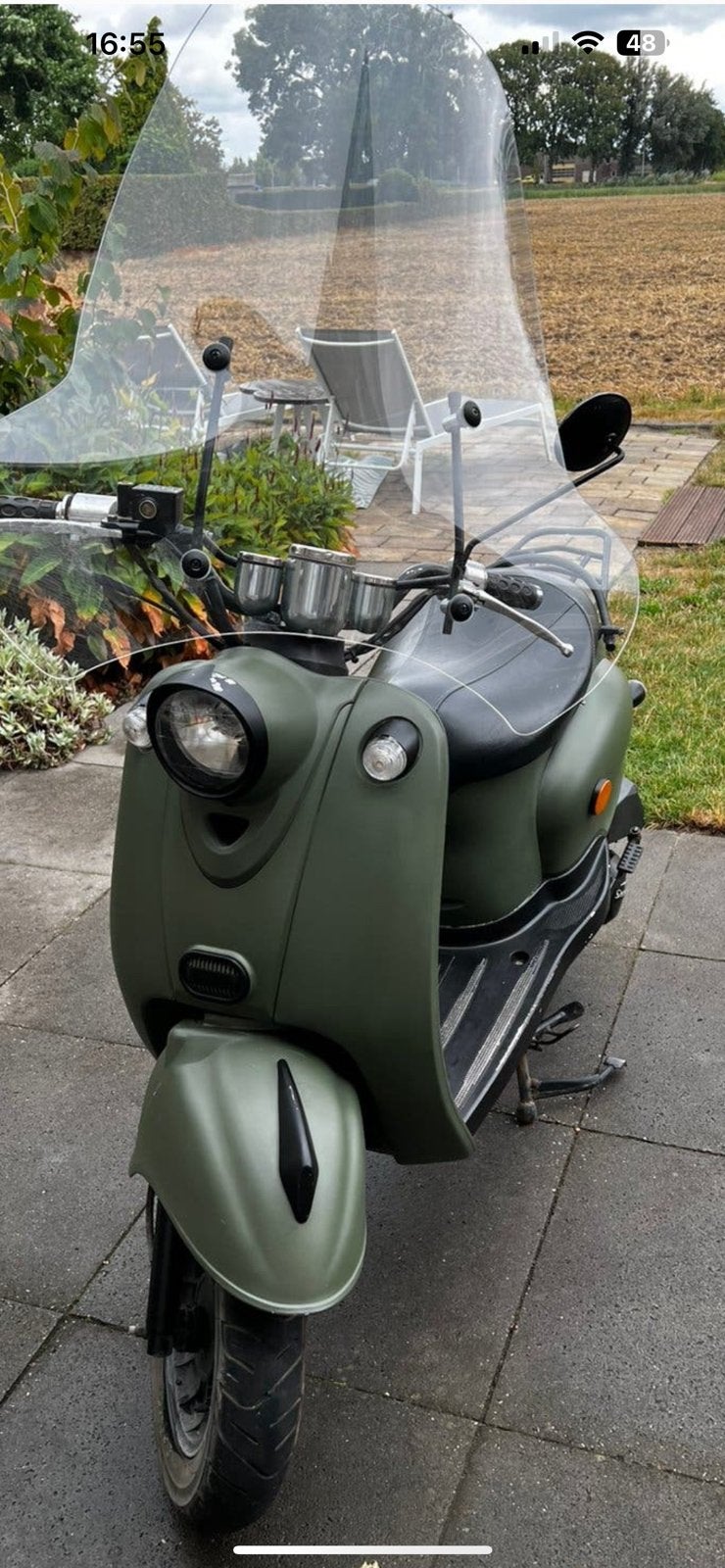 SENZO OLD CLASSIC met extra onderdelen, Ophalen, Gebruikt, Maximaal 45 km/u, Benzine
