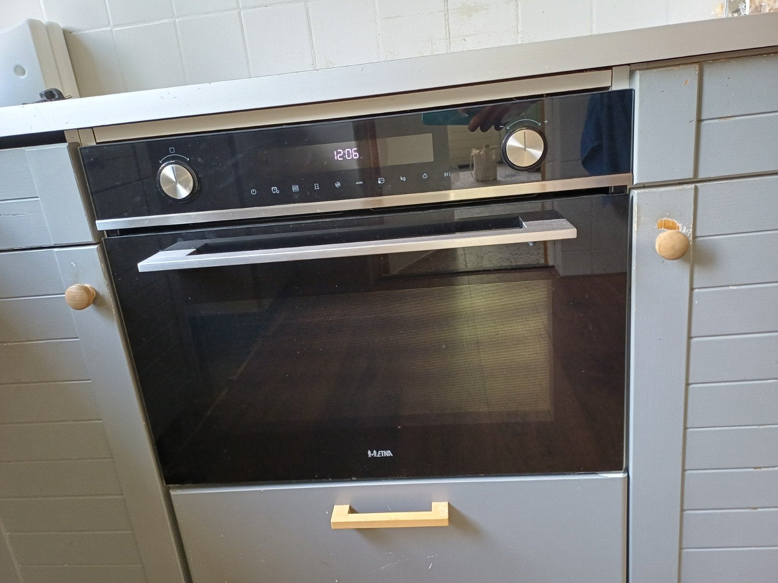 Etna Combi-oven 900W, 50L inbouw, Ophalen, Gebruikt, Combi-oven, Inbouw