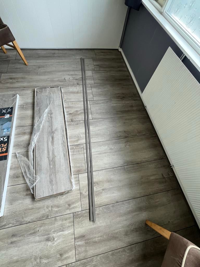 Stratos Plus Laminaat Vloer - Nieuw in Verpakking, Ophalen, Nieuw, Minder dan 10 m², Grijs