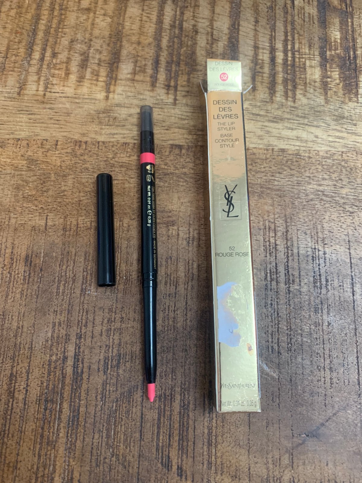 Ysl Lipliner 52 Rouge Rose Nieuw, Ophalen of Verzenden, Nieuw, Roze, Lippen