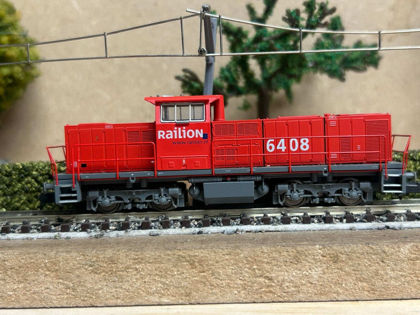 Minitrix NS 6408 Railion, Hobby en Vrije tijd, Gelijkstroom, Trix, Wagon, Ophalen of Verzenden