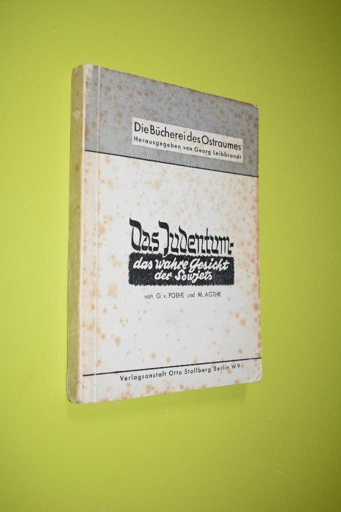 Die Bücherei des Ostraumes -G. v. Poehl, Europa, Ophalen of Verzenden, G. v. Poehl, 20e eeuw of later