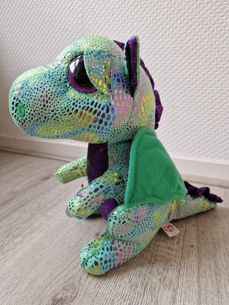 TY Beanie Boo knuffel draak, Overige karakters, Overige typen, Nieuw, Ophalen of Verzenden