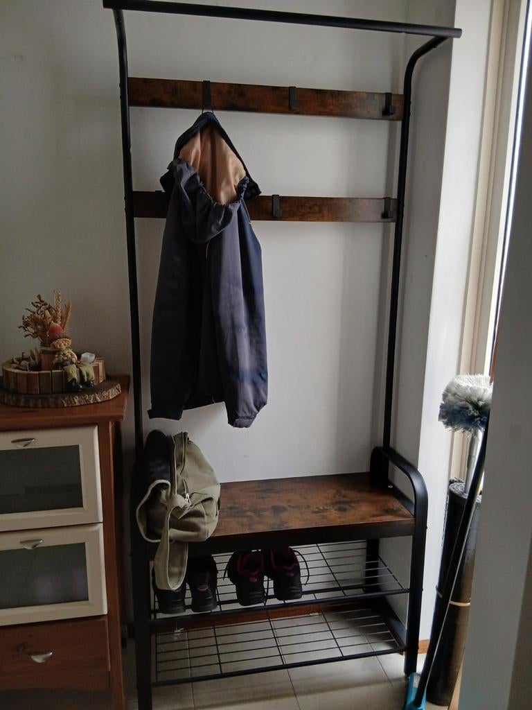 Kapstok z.g.a.n., Huis en Inrichting, Woonaccessoires | Kapstokken, Ophalen of Verzenden, Zo goed als nieuw, Staande kapstok, 150 tot 200 cm
