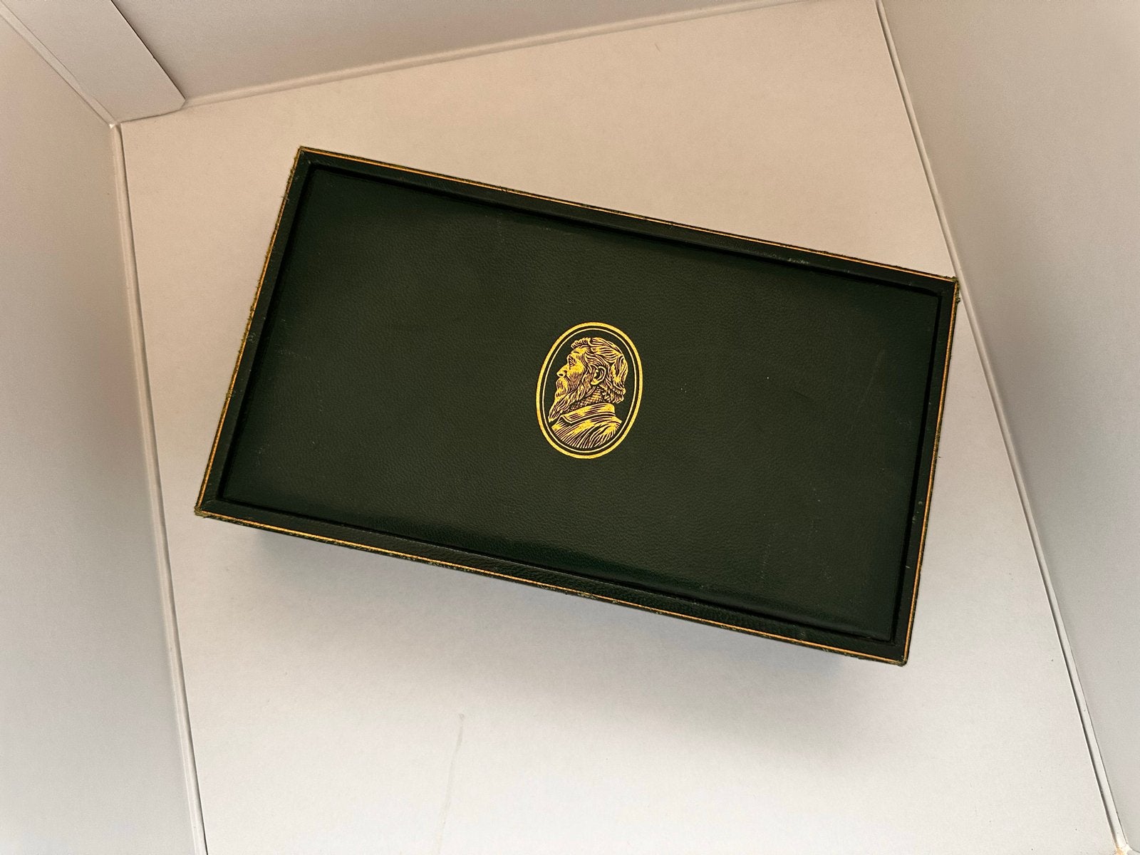 Vintage Rolex Cellini Horlogedoos - Groen inner box, Ophalen, Gebruikt, Rolex, Polshorloge