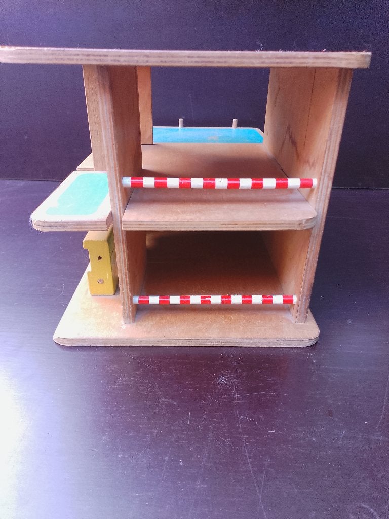 Oude Vintage Houten Garage Sio, Ophalen of Verzenden