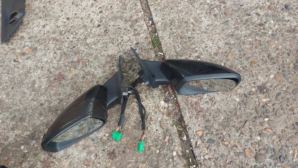 Set zwarte buitenspiegels Volvo S80 uit 2004, Ophalen of Verzenden