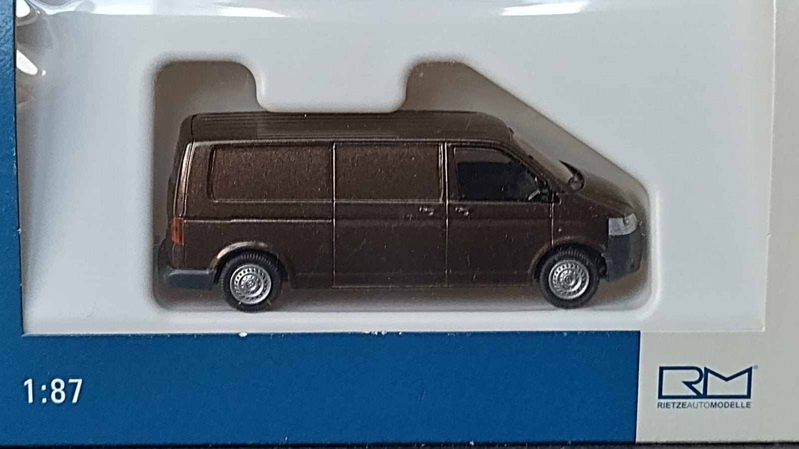 Volkswagen VW Transporter T5 Bruin 1;87 Rietze Pol, Auto, Verzenden, ., Rietze