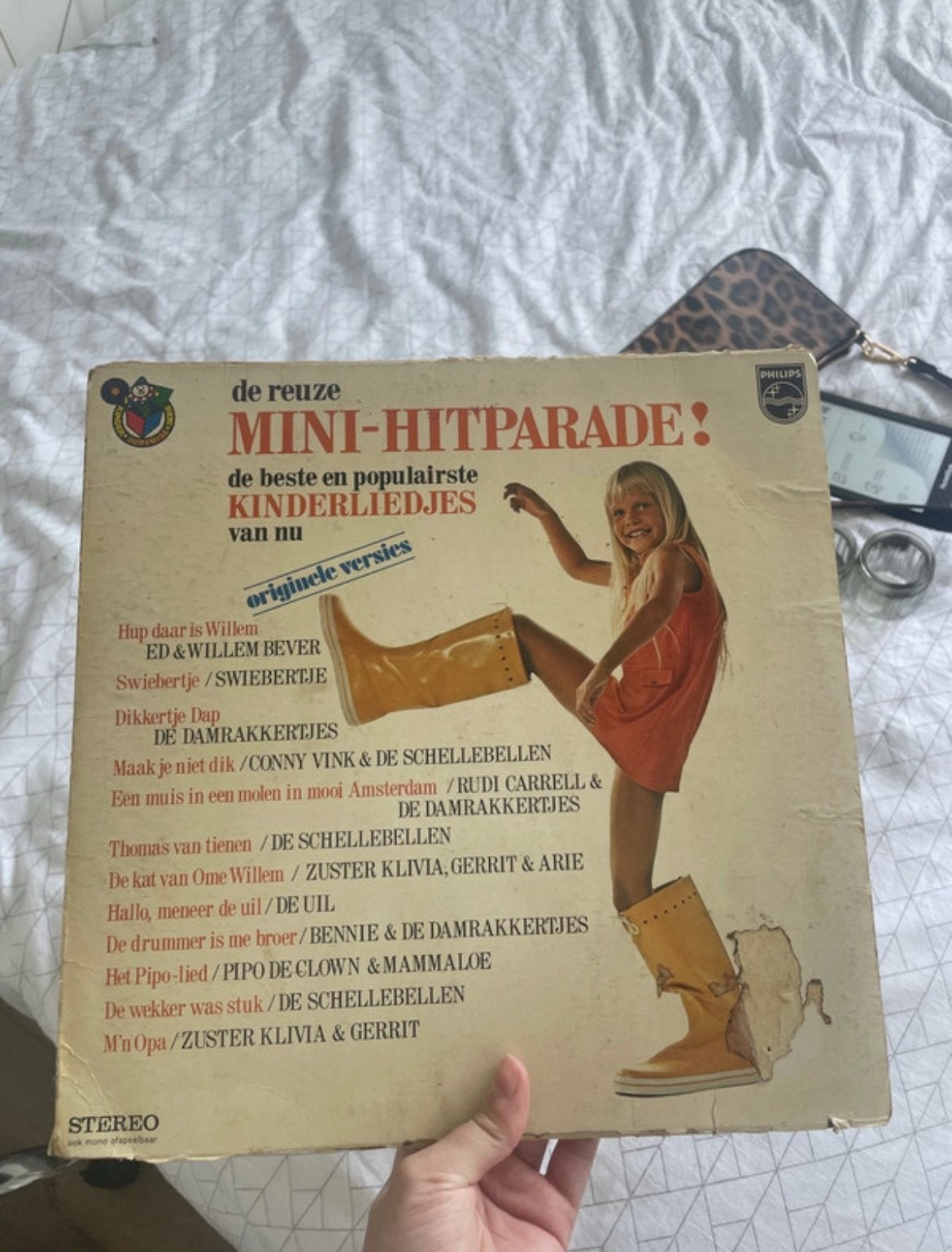 Mini hit parade vinylplaat, Cd's en Dvd's, Ophalen of Verzenden, Zo goed als nieuw
