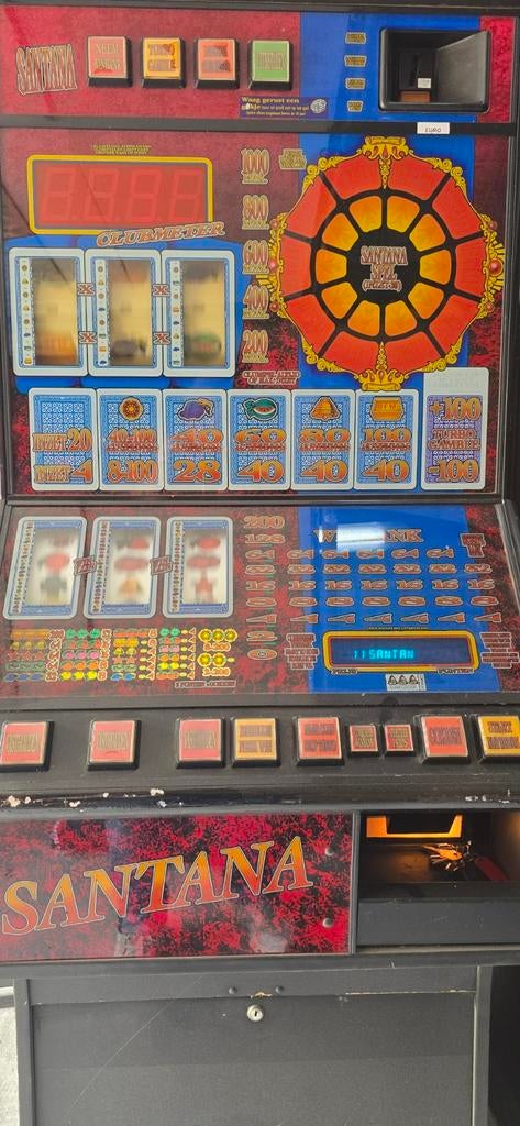 Santana Gokkast - 1000 Punter met Super Leuk Bovenspel, Verzamelen, Automaten | Gokkasten en Fruitautomaten, Ophalen