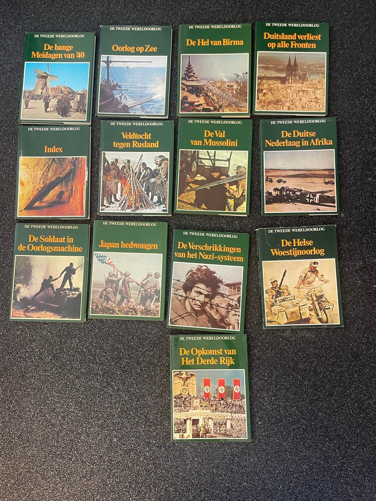 13 boeken over de Tweede Wereldoorlog - Complete set, Ophalen of Verzenden, Tweede Wereldoorlog, Gelezen, Algemeen