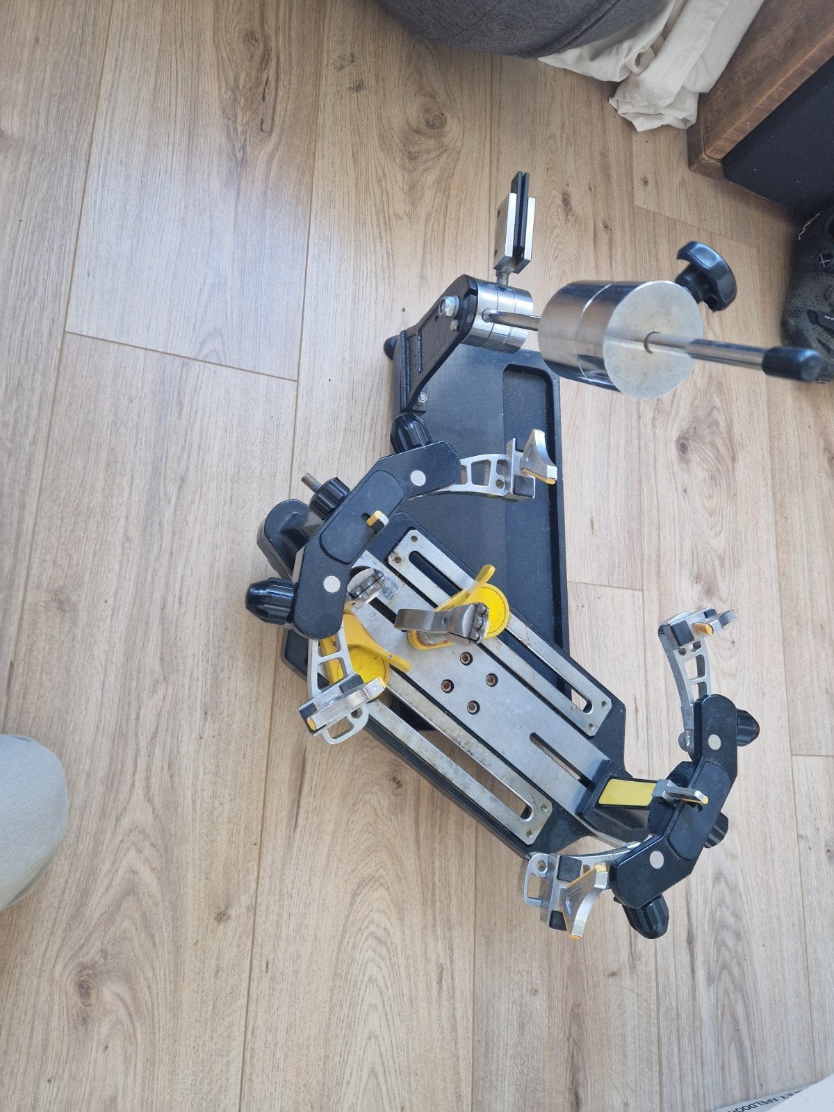 Bespanmachine tennis en badminton, Sport en Fitness, Ophalen, Gebruikt, Overige merken