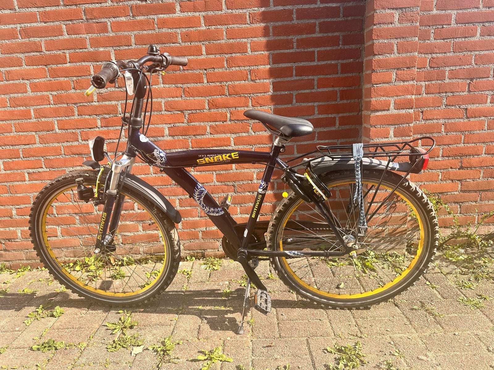 Batavus Snake kinderfiets - 24 inch, Fietsen en Brommers, Fietsen | Heren | Herenfietsen, Ophalen, Gebruikt, Velgrem, Batavus