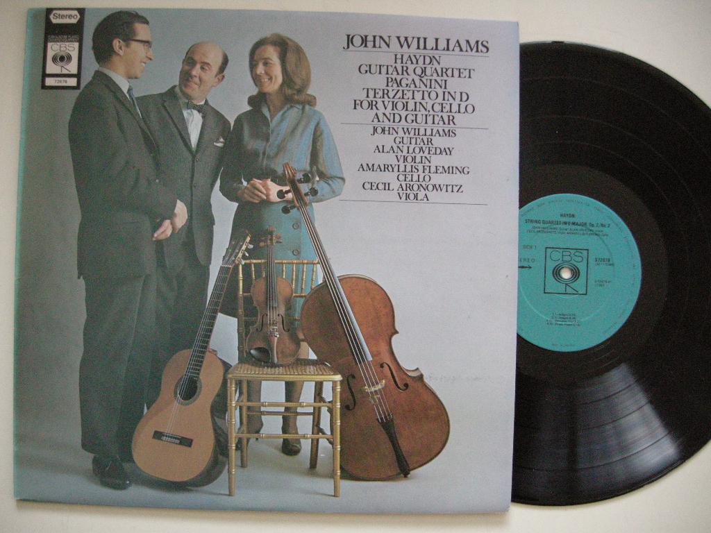 John Williams Haydn Guitar Quartet - LP vinyl zgan, Ophalen, Zo goed als nieuw, 12 inch