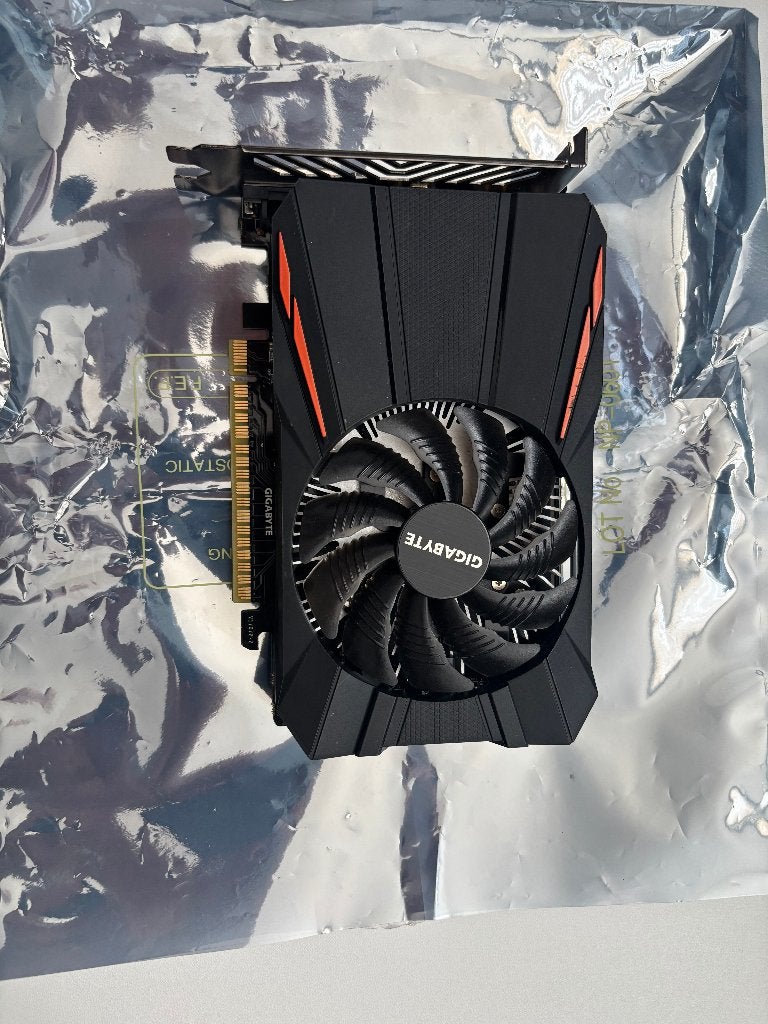 Gigabyte - gtx 1050 ti, Computers en Software, Videokaarten, PCI-Express 3, HDMI, Ophalen of Verzenden, Nvidia