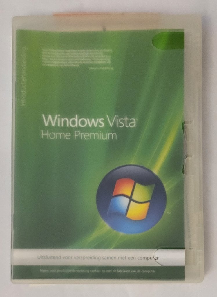 Microsoft Vista Home Premium NL 32 bits SP1 – OEM – (2009), Computers en Software, Ophalen of Verzenden, Gebruikt, Windows