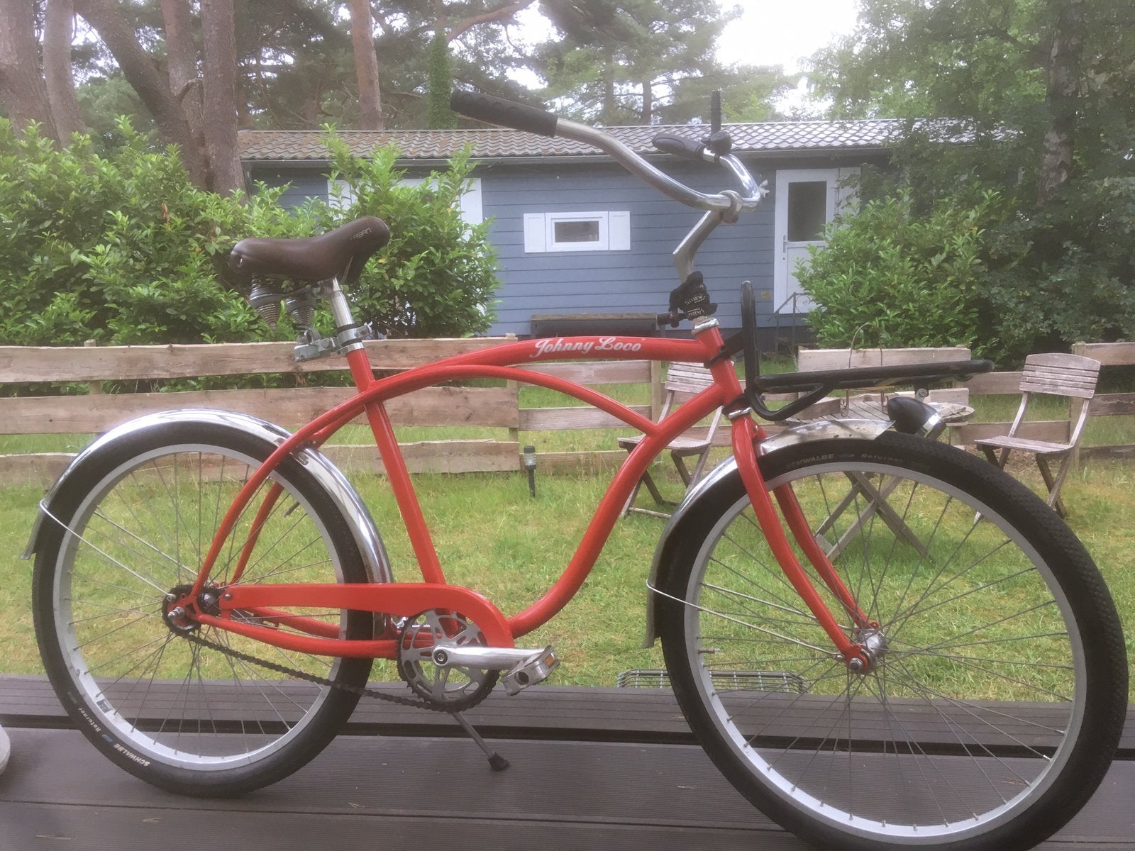 Johnny Loco Cruiser., Minder dan 47 cm, Ophalen, Zo goed als nieuw, Staal