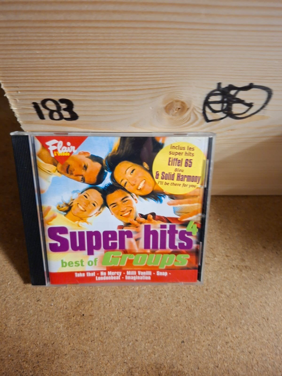Super Hits Best of Groups CD - Eiffel 65, Solid Harmony, Gebruikt, Pop, Ophalen of Verzenden, Verzamelalbum