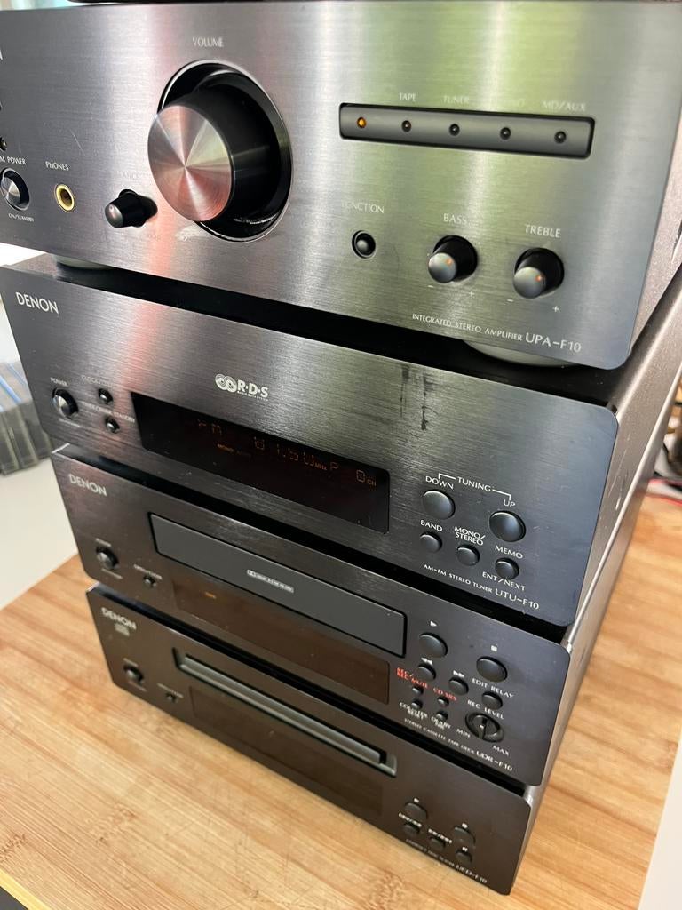 Denon versterker radio cassette cd speler UPA-F10, Ophalen, Zo goed als nieuw, Denon