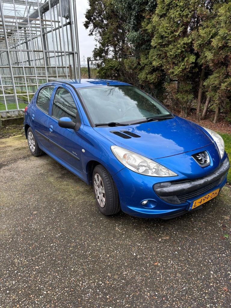 Peugeot 206+ 1.4 5D 2011 Blauw, 206+, 4 cilinders, Blauw, Handgeschakeld