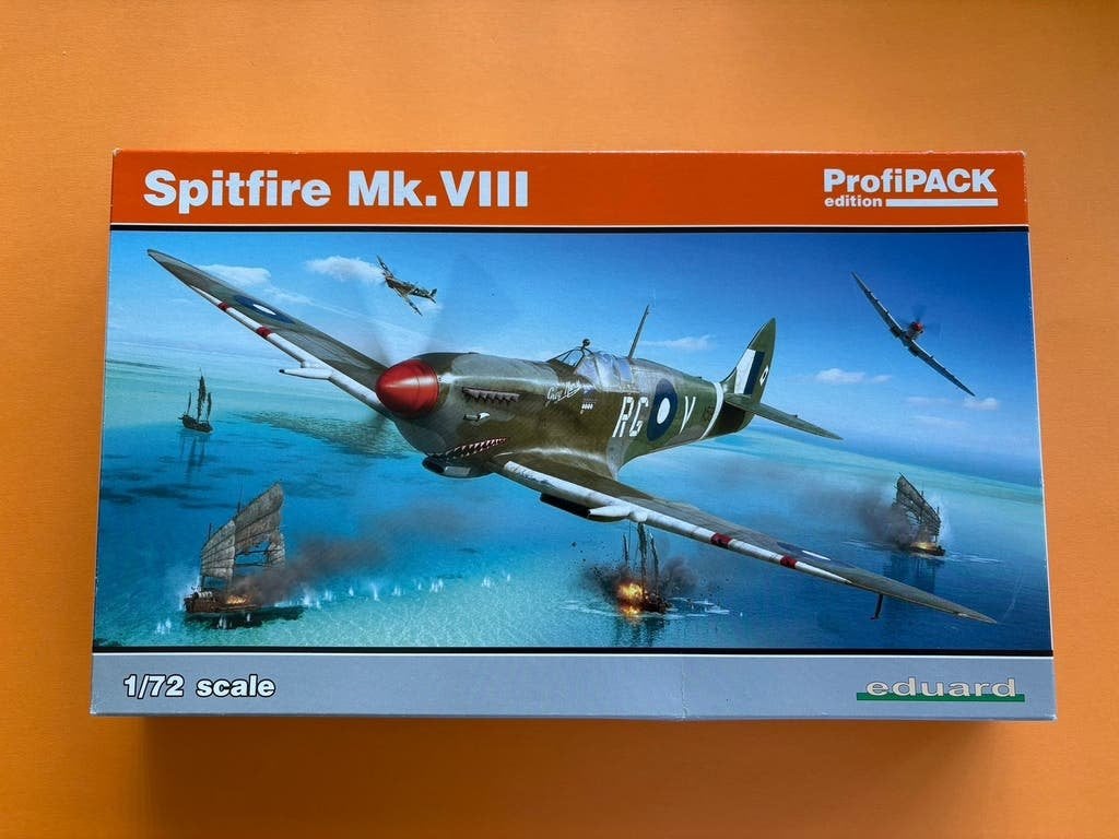 Eduard	70218	Spitfire Mk.VIII Profi ed.	1/72, Overige merken, 1:72 tot 1:144, Verzenden, Nieuw