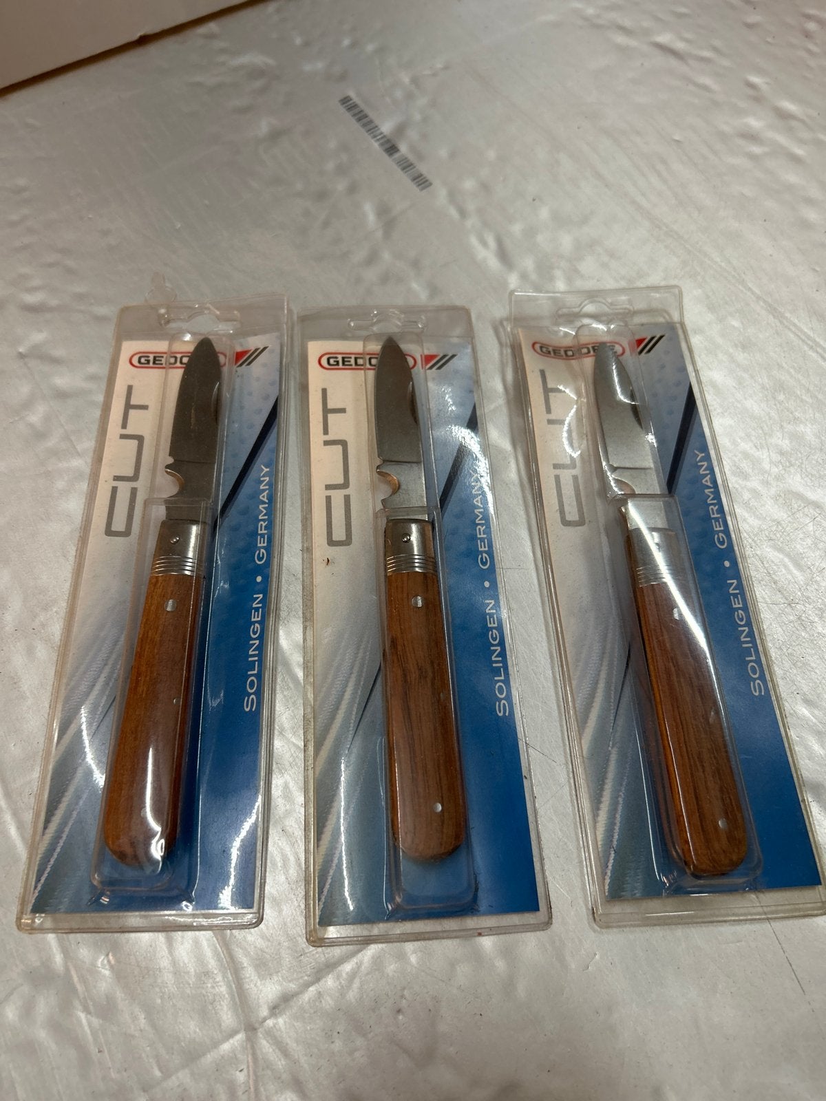 Set van 3 Gedore Cut Solingen zakmessen, nieuw in verpakking, Ophalen of Verzenden, Nieuw