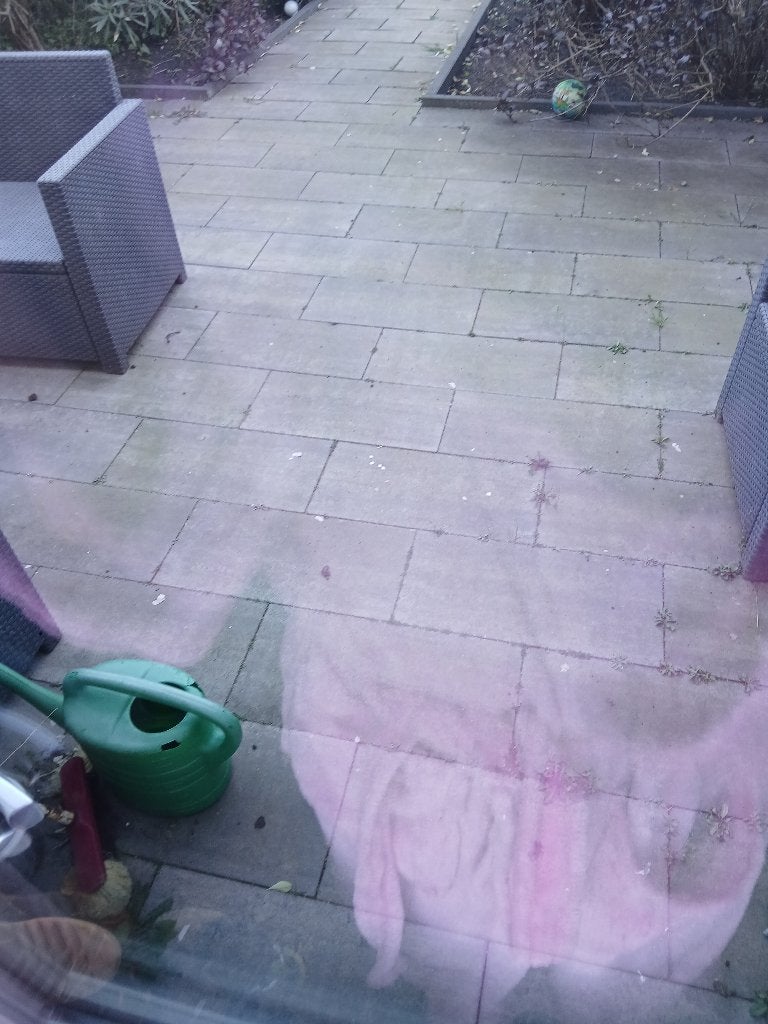 Gratis tuintegels + zand, Tuin en Terras, Ophalen, Gebruikt